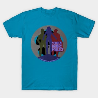 Screen Heroes Podcast Logo T-Shirt